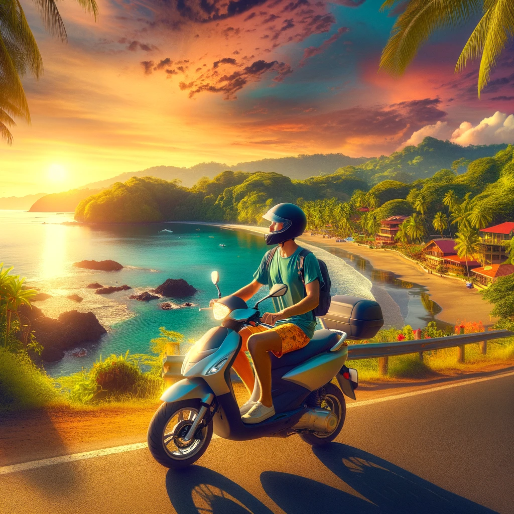 scooter rental playas del coco costa rica